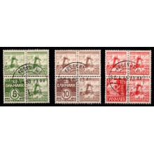 Dybbøl Mølle. Komplet sæt 4-blokke.